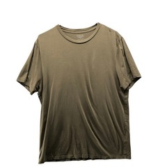 Vince Essential Crew Neck T-Shirt Mens S Pima Cotton Short Sleeve Brown