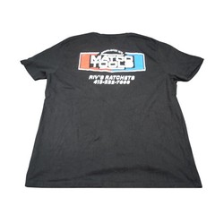 Matco Tools Mens Riv’s Ratchets Graphic T-Shirt XL Black Short Sleeve Cotton