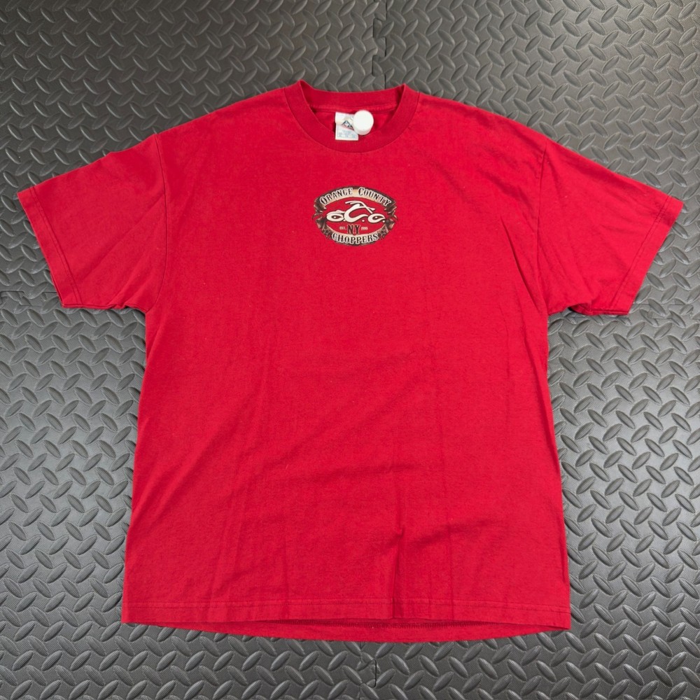 Vintage Y2K Orange County Choppers New York Men’s XL T-Shirt Motorcycle Graphic