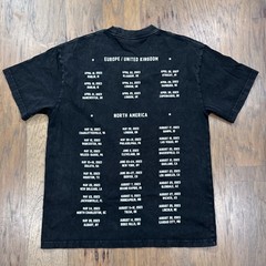 Zach Bryan Shirt Mens S Washed Black Burn Burn World Tour 2023 Graphic Concert