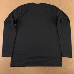 Fresh Mens T-Shirt Black Guatemala Long Sleeve Crew Neck M New