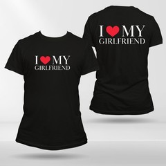 I Love My Girlfriend T-Shirt Gift Joke Mens Birthday Gift Top Tee Valentines Day