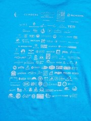 International Climbing Festival Shirt Men XS Lander WY 2024 Short Sleeve Top EUC