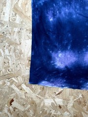 Denim & Flower Ricky Singh Tie Dye T-Shirt Mens Large Purple Blue Take A Hike