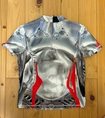 PUMA x OTTOLINGER Cyber Print T Shirt Size L Y2K Graphic Streetwear