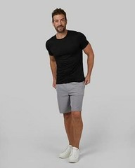 32 Degrees Men’s Crew Neck T-Shirt | Odor-Resistant | Quick-Drying, XL, Black