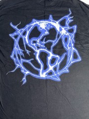 Revenge Storm Blue Lightning Anarchy T-Shirt Black Blue Men’s XL Hype