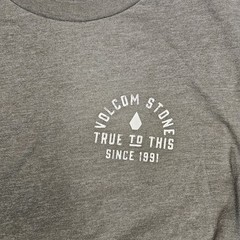 Volcom Stone True To This Since 1991 Graphic T-Shirt Men’s Small Gray Tee Skate