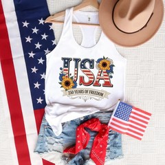 Women Freedom Years Tank Top
