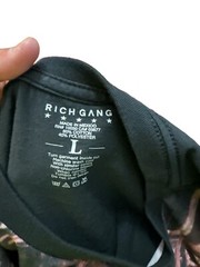 Rich Gang Hi Speed Takeoff Airplane Cockpit T-Shirt Men’s Size Large