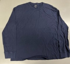Set of 5 – GAP Mens Crewneck Long Sleeve Shirts – XL – Blue x2, Green, Black x2