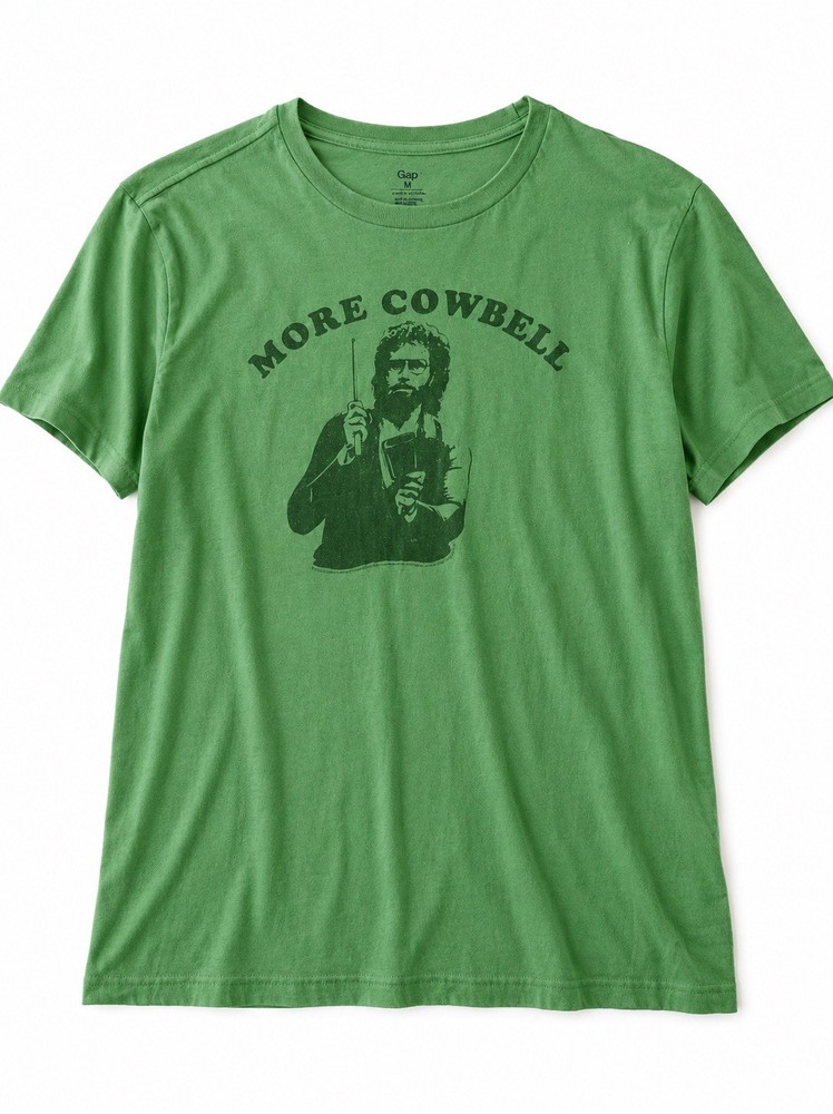 SNL Vintage Paul Frank ‘More Cowbell’ Shirt XL, Skit Will Ferrell, Original