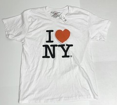 I Love NY Official Heart New York Short Sleeve by Brooklyn Vertical T-Shirt