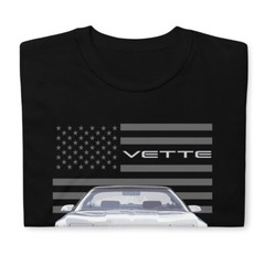 Silver C4 vette Owner Gift Vette Short-Sleeve Unisex T-Shirt