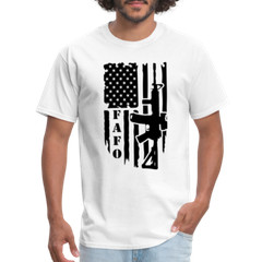 FAFO T-Shirt with AR15 & American Flag