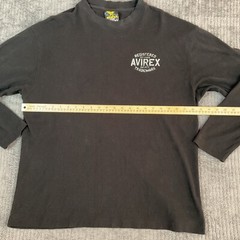 Avirex Shirt Mens Extra Large Waffle Thermal Knit Sky Kings Long Sleeve