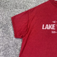Gildan Shirt Mens XL Red Lake Waconia Arrows Graphic Tee Lake Nautical Casual