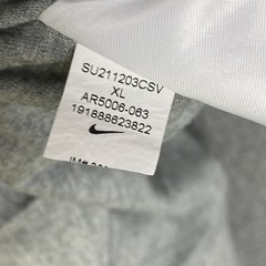 NIKE Just Do It T-Shirt Men’s XL Gray & Black JDI AR5006-011 Sportswear Tee