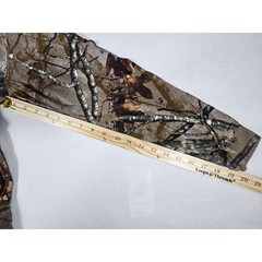 Fusion 3D Camo Long Sleeve Hunting T-Shirt Mens Woodland Tree Print Chest Pocket