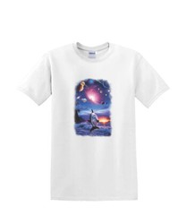T-shirt small to 3xL – DOLPHIN ETERNITY sealife resort beach nautical fun- adult