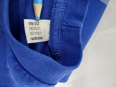 Adidas Men’s 2X Crew Neck T-Shirt Multi Sport Team Royal Blue
