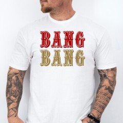 BANG BANG | San Francisco Football Soft Ring Spun Pre-Shrunk Cotton T-Shirt