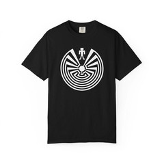 Man In The Maze T-Shirt | I’itoi Native American Symbol Comfort Colors Tee