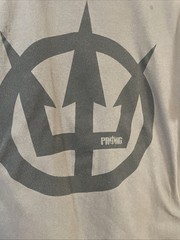 Prong Band t-Shirt XL gray Graphic Metal Rock Logo Snap Record