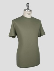 NEW KIRED GREEN COTTON T-SHIRT US 44 – EU 54 KRME2