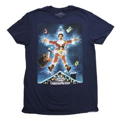 National Lampoon’s Christmas Vacation New Adult T-Shirt – Electrified Clark