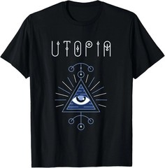 Todd Rundgren Utopia T-Shirt – Officially Licensed Eye Design Band Tee