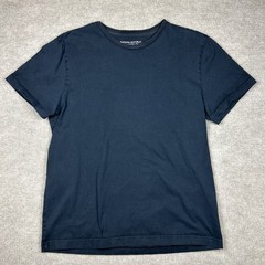Lot Of 6 Banana Republic 100% Supima Cotton T-Shirt Black Large Crew Neck Blank