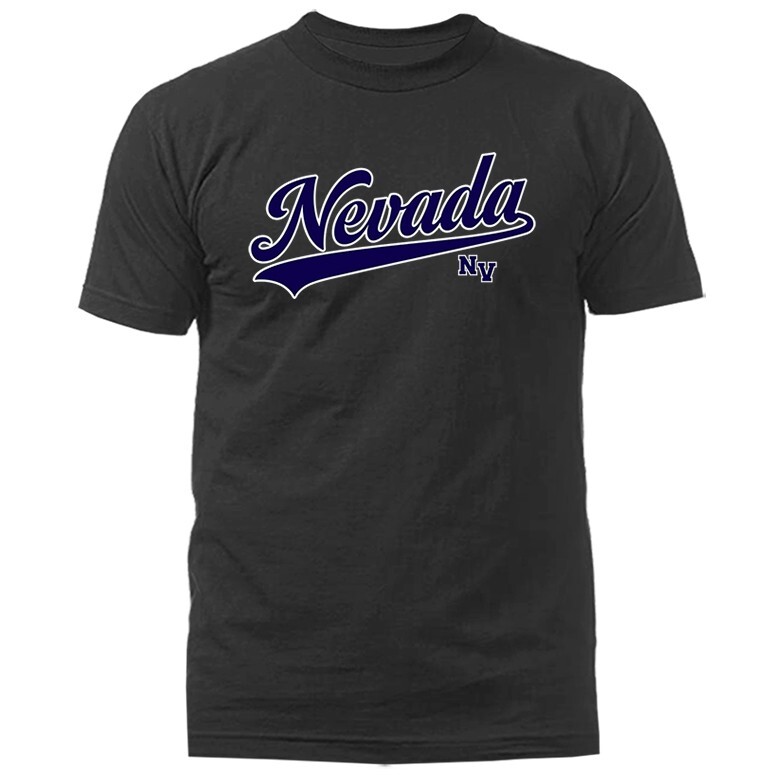 State of Nevada Swoosh NV Graphic T-shirt