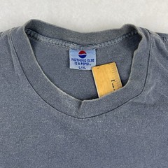 Vintage 90s Pepsi Tshirt Single Stitch 100 Percent Guaranteed Size XL Faded Wash