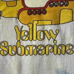 BEATLES Yellow Submarine Licensed Tie Dye T-Shirt 2020. XS Subafilms Preowned NV