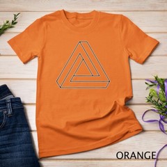 Sacred Geometry Shirt – Geometric Penrose Triangle T Shirt Unisex T-shirt