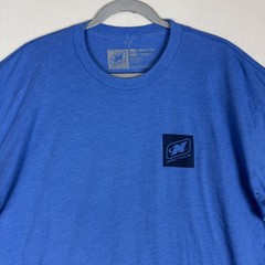 Nautique Shirt Mens 2XL Blue Surfing Riding Skiing Boat Graphic Tee Back Print