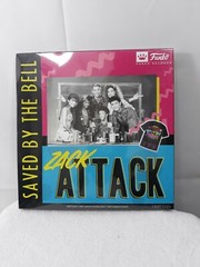 Saved By The Bell Zack Attack Live World Tour 1990’s TV Show Adult T-shirt Open