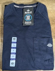 DICKIES Temp-iQ™ Performance Cooling Pocket T-Shirt Size M MSRP $34 T Shirt
