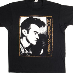 VINTAGE MORRISSEY THE SMITHS TEE SHIRT 1980s TN078