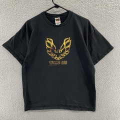 VINTAGE Pontiac Trans Am T Shirt Mens XL Black Firebird Graphic 90s Car Racing