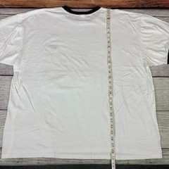Vintage Nike Silver Tag White Essential Ringer T-shirt size Men’s 3XL