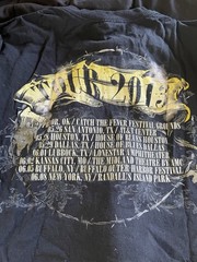 Rare Guns N Roses 2013 Concert Tour Date Men’s Shirt Size Medium