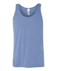 Bella Canvas Premium Unisex Triblend Jersey Sleeveless S-XL Tank Top R-3480