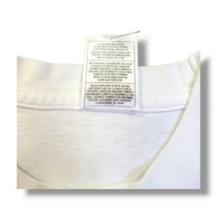 Vintage “Accent On Health” Graphic Fruit of the Loom White T-Shirt Men’s L