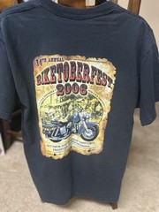 Biketoberfest 2006 Daytona Beach Motorcycle Chopper Festival Tee Shirt Large