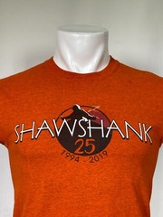 Shawshank Redemption 25th Anniversary Orange Trail T-Shirt Men’s SMALL