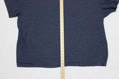 Hybrid Apparel T-Shirt Men’s Size 4XB Blue Gray Glitched Freedom Graphic