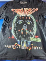 Eminem Curtain Call 2 Greatest Hits T-Shirt M Medium From Box Set Hockey Mask