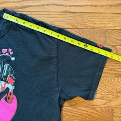 Vintage 1999 Harley Quinn DC Comics Graphic Tee Black XL Cotton Crew Neck RARE